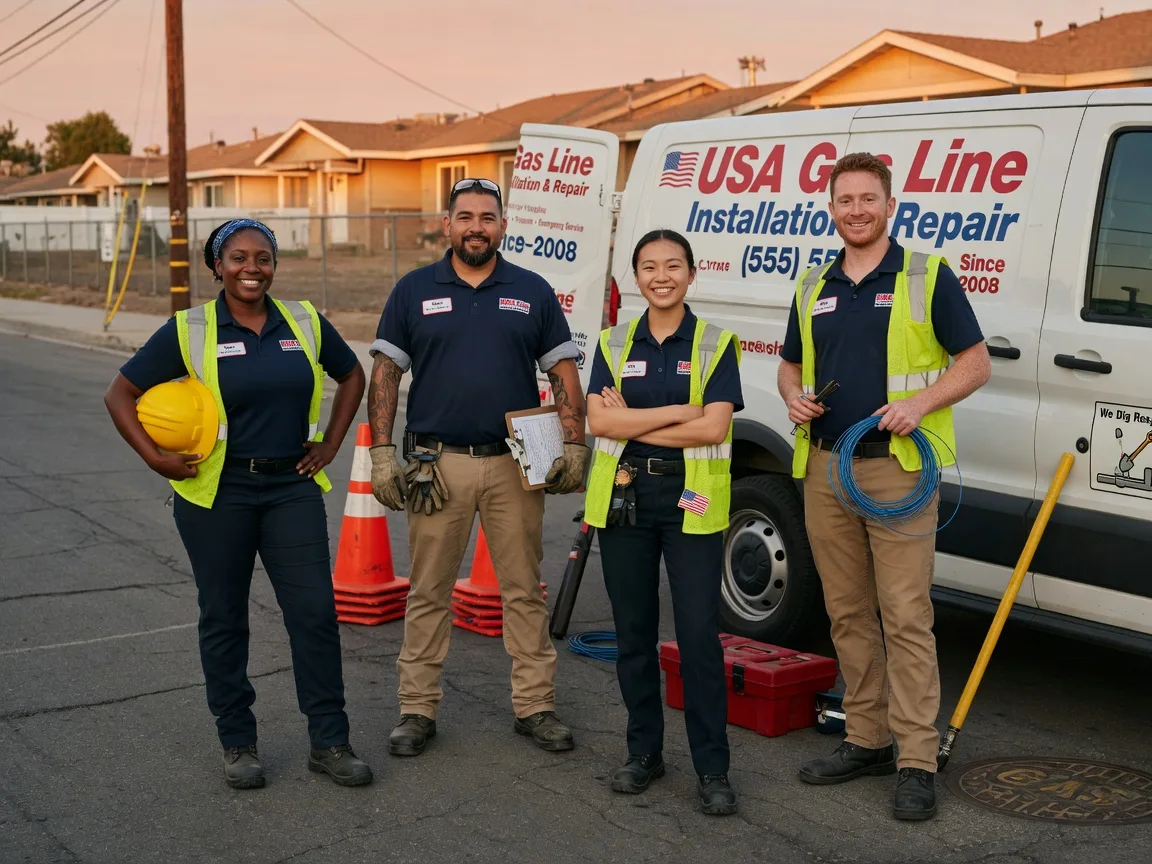 Gas Line Installation company in Rixford, PA